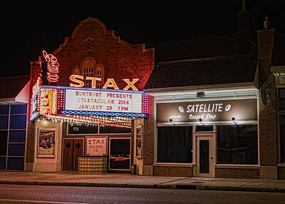 Jazz Photos - Stax Records - Memphis by Stephen Stookey