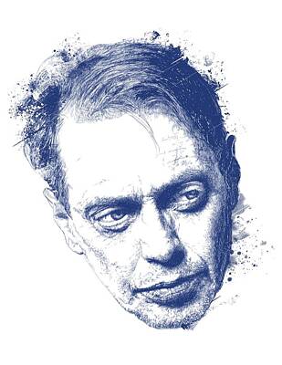 Portraits Royalty-Free and Rights-Managed Images - Steve Buscemi by Chad Lonius