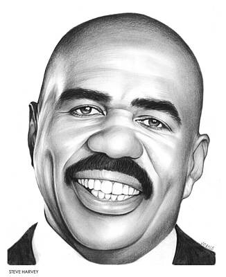 Celebrities Rights Managed Images - Steve Harvey Royalty-Free Image by Greg Joens