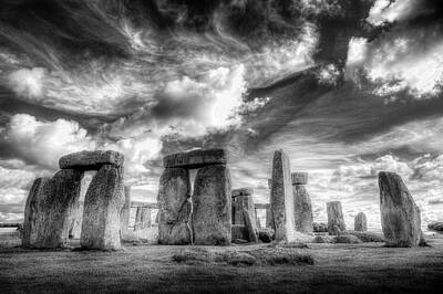 Ingredients Rights Managed Images - Stonehenge Prehistory  Royalty-Free Image by David Pyatt