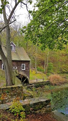 Lime Art - Stony Brook Grist Mill by Rob Hans