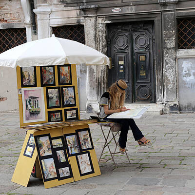 The Art Of Pottery - Streets Of Venice 7 by Andrew Fare