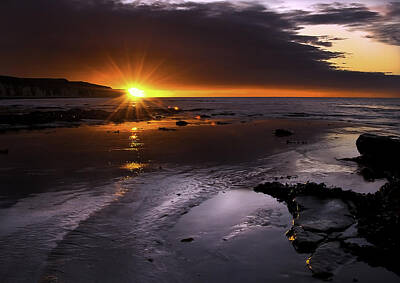 Target Threshold Coastal Rights Managed Images - Stunning Sunrise Royalty-Free Image by Svetlana Sewell