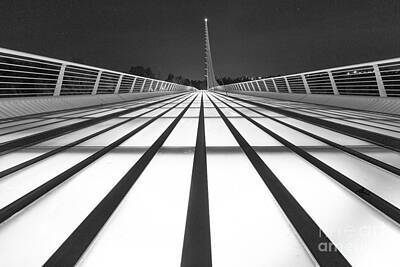 Architecture Royalty-Free and Rights-Managed Images - Sundial Bridge 9 by Anthony Michael Bonafede