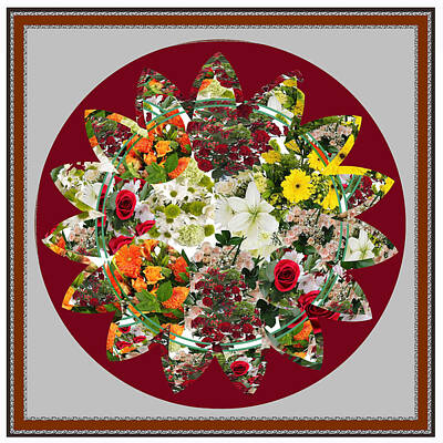 Fleetwood Mac - Sunflower Bouquet Flower Arrangement  created by Navin Joshi Artist by Navin Joshi