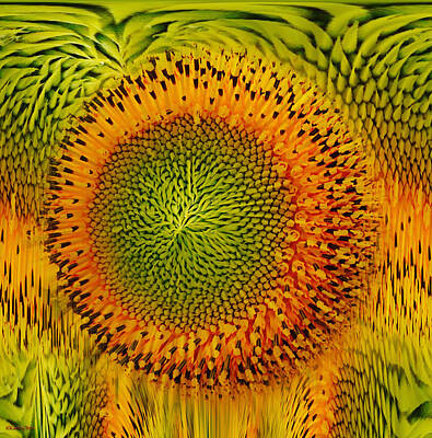 Pixel Art Mike Taylor - Sunflower Days by Gerry Tetz