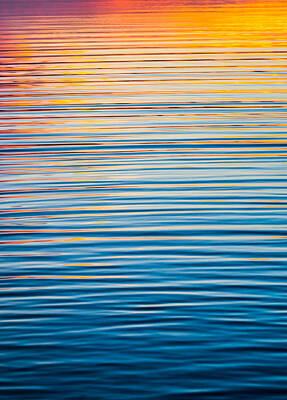 Abstract Photos - Sunrise Abstract  by Parker Cunningham