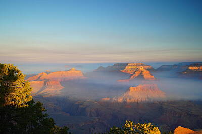 Travel Rights Managed Images - Sunrise at Yaki Point Royalty-Free Image by Beth Collins