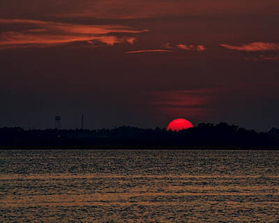 Extreme Sports - Sunset in Biloxi 3 by Cathy Jourdan