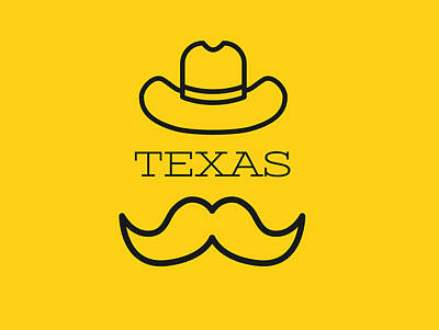 Surrealism Rights Managed Images - Texas in Yellow 2 Royalty-Free Image by Shop Ability