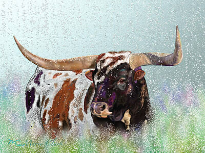 Catch Of The Day - Texas Snow by Marie Clark