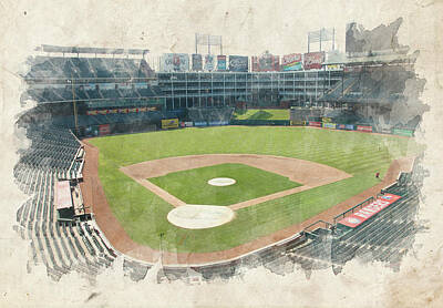 Baseball Royalty Free Images - The Ballpark Royalty-Free Image by Ricky Barnard
