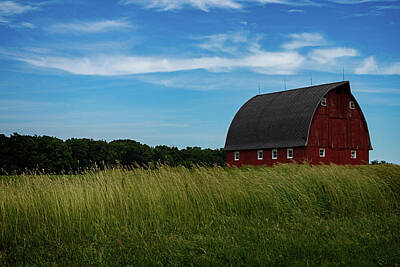 Cj Schmit Rights Managed Images - The Barn Royalty-Free Image by CJ Schmit