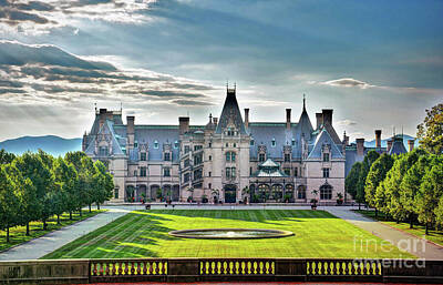 Recently Sold - Mountain Royalty-Free and Rights-Managed Images - The Biltmore House by Savannah Gibbs