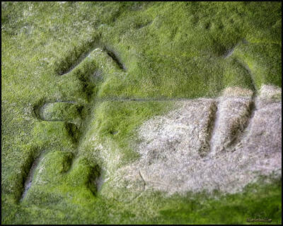 Back To School For Guys - The Bow Man Sanilac Petroglyphs Historic State Park by LeeAnn McLaneGoetz McLaneGoetzStudioLLCcom