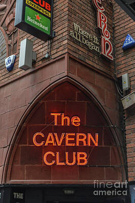 Rock And Roll Photos - The Cavern Club, Liverpool by Ellen Nicole Allen
