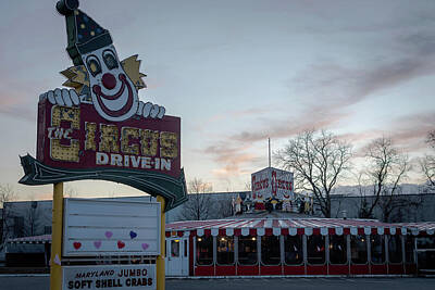 Frog Photography - The Circus Drive In Wall Township NJ by Terry DeLuco