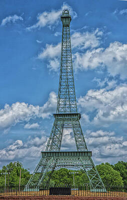 Bath Time - The Eiffel Tower by Robert Hebert