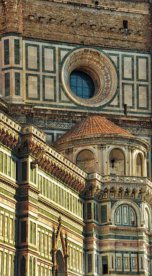 Wine Down - The Florence Cthedral In Venice by Gary Slawsky