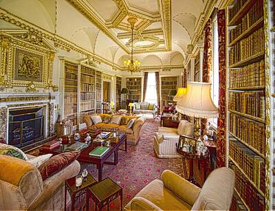 Prescription Medicine - The Library in Holkham Hall by Chris Thaxter