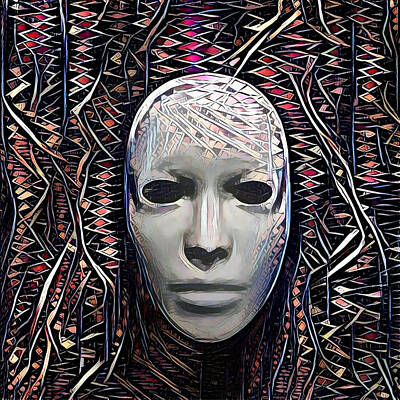 Surrealism Digital Art - The Mask by Bruce Rolff