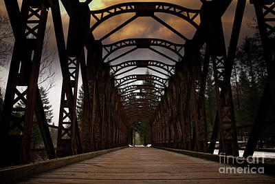 Minimalist Movie Posters 2 - The Old Railway Bridge by MSVRVisual Rawshutterbug