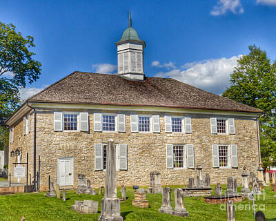 Arf Works - The Old Stone Church Lewisburg West Virginia by Kerri Farley