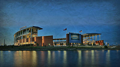 Football Royalty-Free and Rights-Managed Images - The Palace on the Brazos by Stephen Stookey