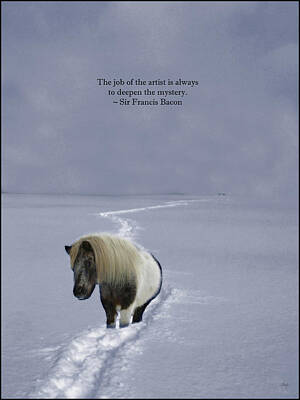 The Stinking Rose - The Ponys Trail Francis Bacon Quote by Wayne King
