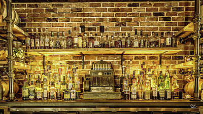 Beer Photos - The Prohibition Bar by Gestalt Imagery