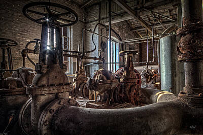 Everet Regal Royalty-Free and Rights-Managed Images - The Pumphouse by Everet Regal