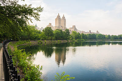 Bear Photography Rights Managed Images - The reservoir in Central Park, New York Royalty-Free Image by P Madia