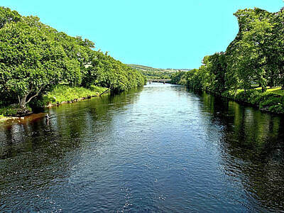 Life Is Good - The River at Killin by Richard Denyer