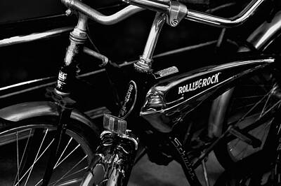 Beer Photos - The Rolling Rock Bike by David Patterson