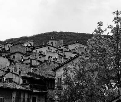Rusty Trucks - The roofs of Scanno - Italy  by AM FineArtPrints