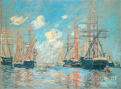 Kids Alphabet Royalty Free Images - The Seaport Amsterdam Royalty-Free Image by Monet