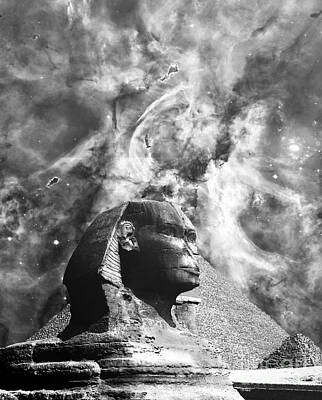 Science Fiction Photos - The Sphinx Mistery by Stefano Senise