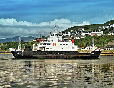 Christmas Cards - The Western Isles Ferry by Richard Denyer
