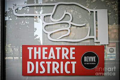 Tracy Brock Royalty-Free and Rights-Managed Images - Theatre District by Tracy Brock