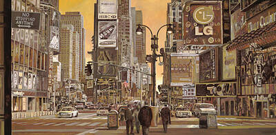 Royalty-Free and Rights-Managed Images - Times Square by Guido Borelli