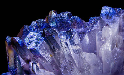 Marilyn Monroe - Titanium Crystal Quartz Druzy Cluster by Gregg Ott