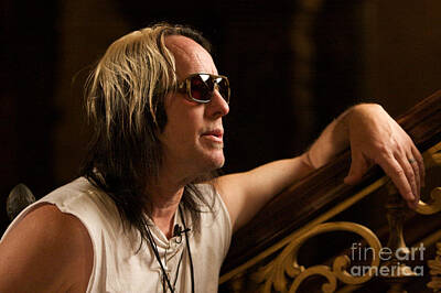 Musicians Photo Rights Managed Images - Todd Rundgren Royalty-Free Image by J Bloomrosen