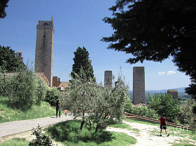 Stunning 1x - Towers of San Gimignano by Linda Ryan