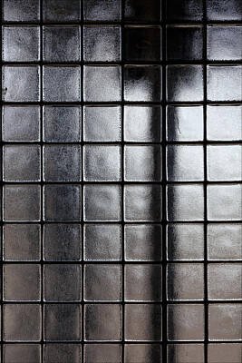 All Black On Trend - Translucent Glass Tiles by Robert Ullmann