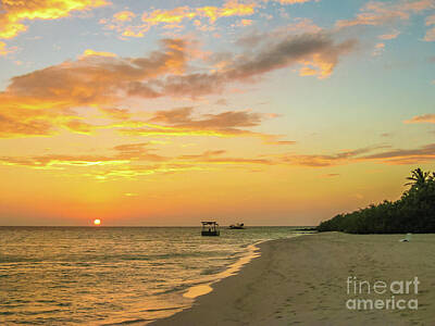 Prescription Medicine - Tropical sea sunset by Benny Marty