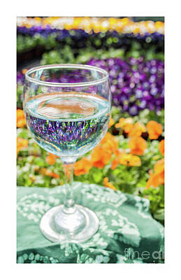 Abtracts Laura Leinsvencner - TTL A glass of spring by Kate Wilcox