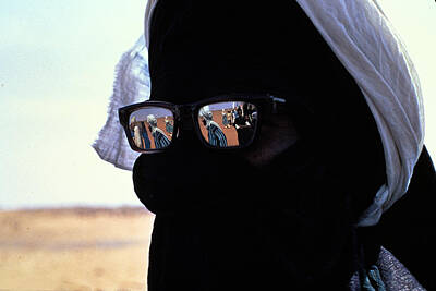 Dainty Daisies - Tuareg with Sunglasses by Carl Purcell