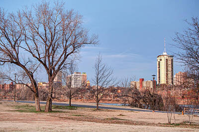Royalty-Free and Rights-Managed Images - Tulsa Oklahoma Skyline from Riverside by Gregory Ballos