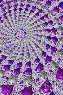 Target Eclectic Global Rights Managed Images - Tunnel Vision Purple Royalty-Free Image by Steve Purnell