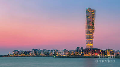 Latidude Image - Turning Torso, Malmo, Sweden by Henk Meijer Photography
